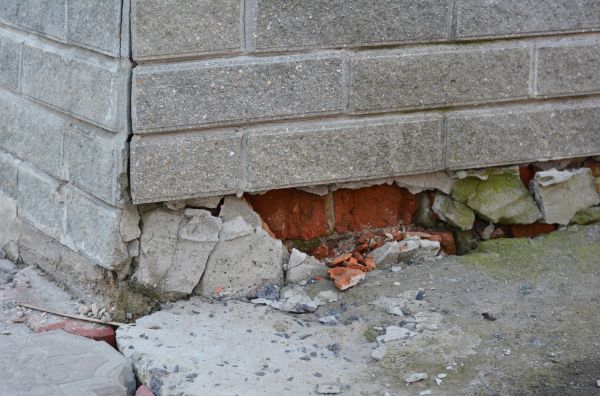 Foundation Settlement Repair in Elkhart